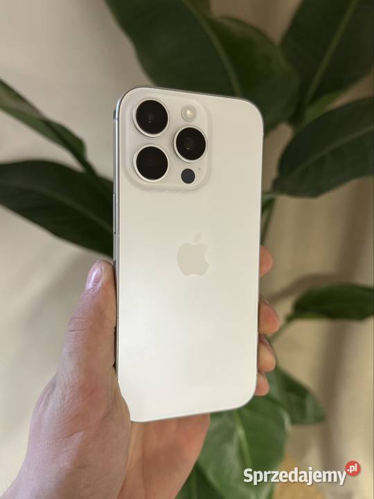 iPhone 16 Pro 128GB 89 White Titanium Stan Bełchatów