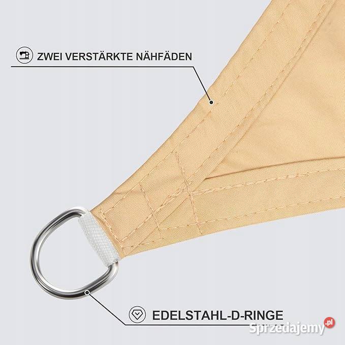 Sunnylaxx Prostokątny żagiel przeciwsłoneczny 4 Myszyniec