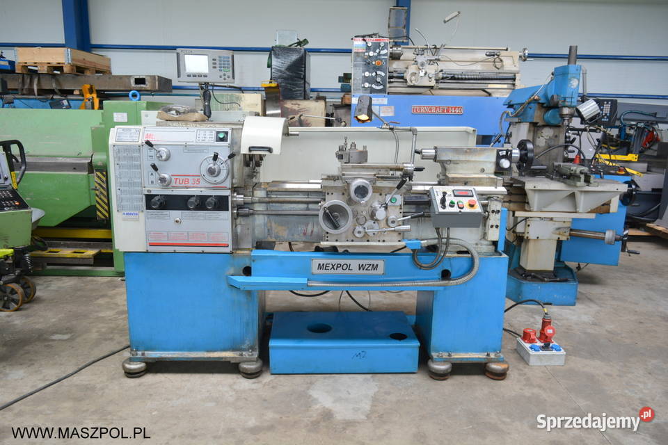 Tokarka uniwersalna TUB 35 x 1000 MEXPOL z