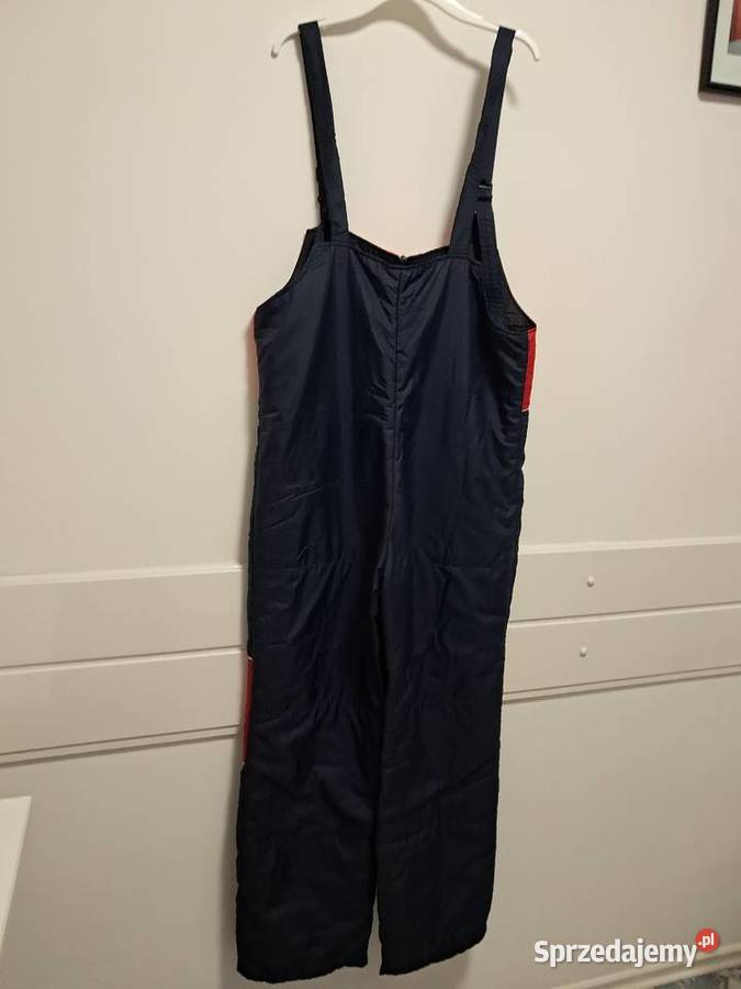 Spodnie zimowe sportowe ocieplane do sprzedania czerwony Kraków