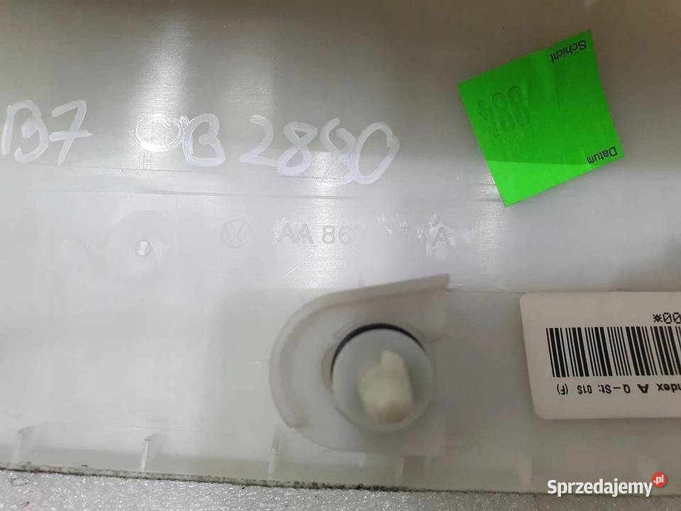 OSŁONA POSZYCIE SŁUPKA PRAWY PRZÓD VW PASSAT B7