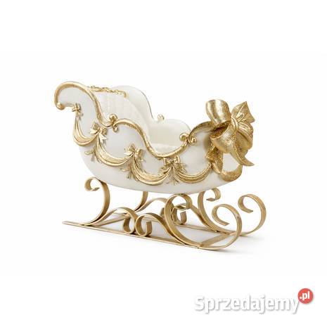 Sanie ceramiczne na metalowych płozach DUŻE łódzkie Skierniewice