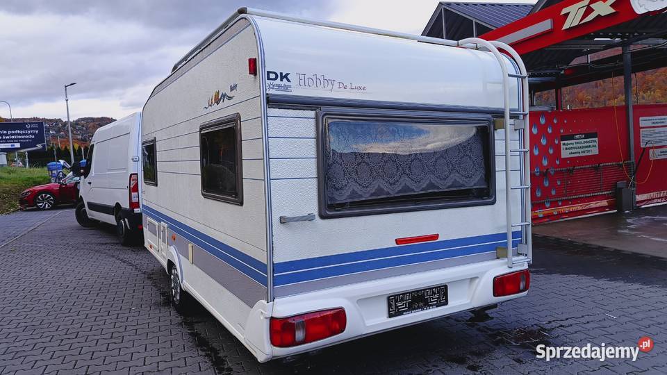 przyczepa kempingowa HOBBY campingowa kemping Międzybrodzie Bialskie sprzedam