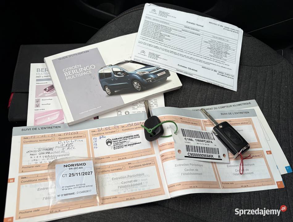 Citroen Berlingo Multispace 2015 Bezwypadkowy 16