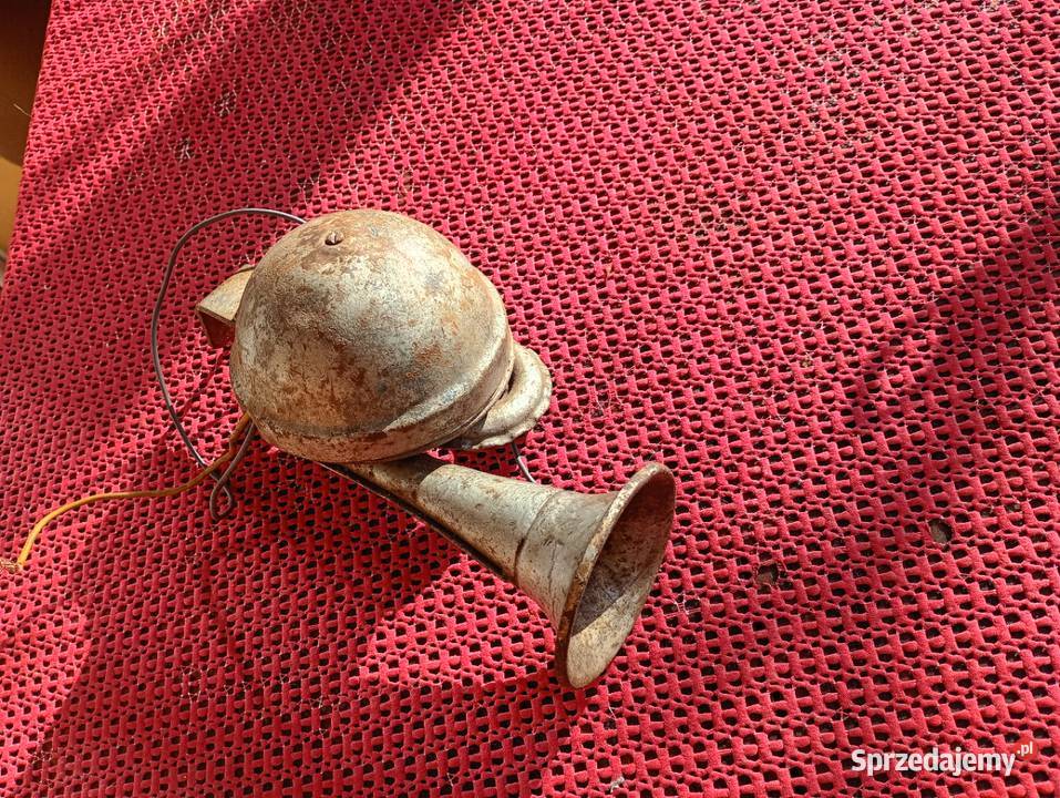 Klakson trąbka Warszawa Żuk Nysa z czasów PRLu Żywiec