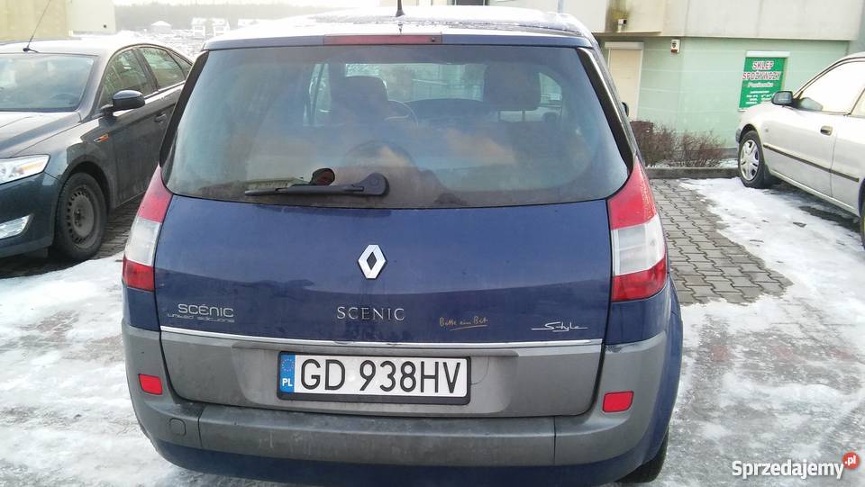 Samochód Renault Megane Scenic II 1500cm3 Gdańsk sprzedam