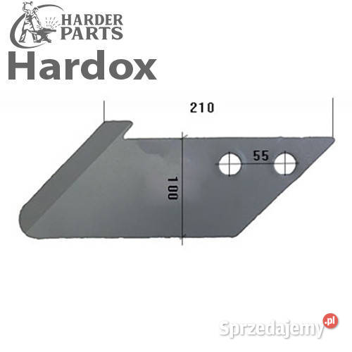 Dłuto HARDOX 302490P 300336P części do pługa nieuszkodzony Części zamienne podlaskie Suwałki