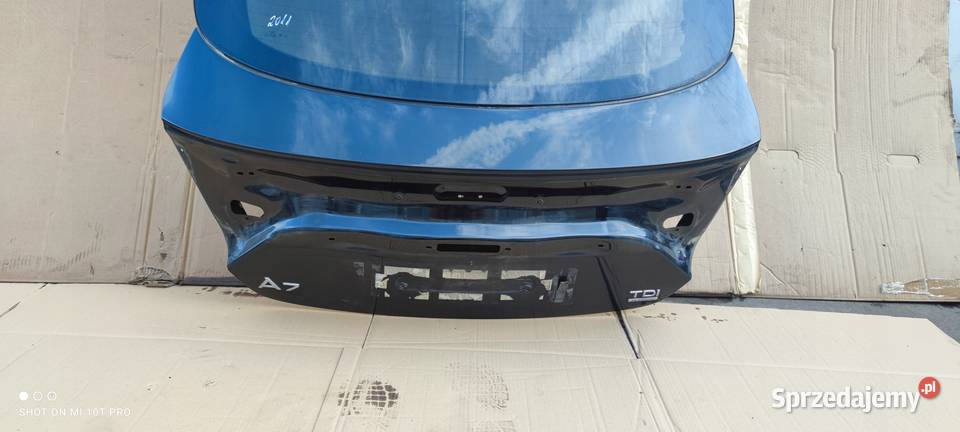 KLAPA TYŁ AUDI A7 4G8 S LINE LZ9Y ORYGINAŁ Klapy bagażnika śląskie