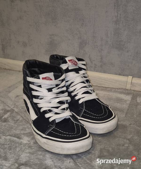 Buty chłopiec trampki wysokie Vans SK8Hi 37 łódzkie Łódź