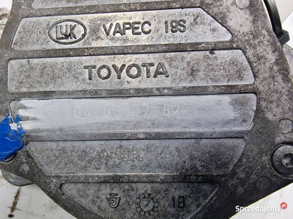POMPA VACUM TOYOTA AURIS Części samochodowe Lipno
