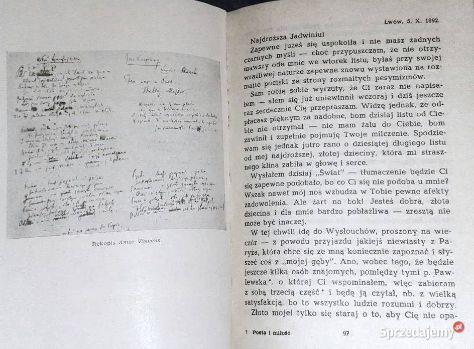 Poeta i miłość Anna KasprowiczJarocka Chełm