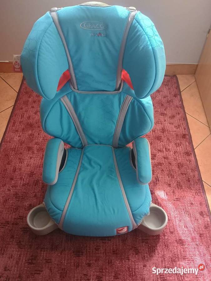 Fotelik samochodowy z poddupnikiem dziecka Krynka sprzedam