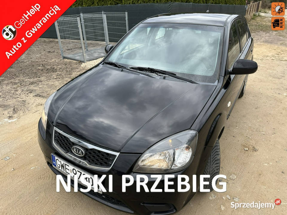 Kia Rio Benzyna klimatyzacja opony wielosezonowe klimatyzacja pomorskie Wejherowo