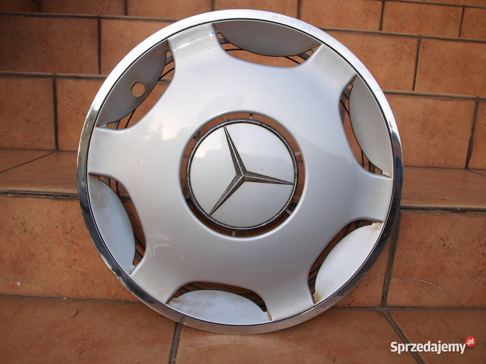 Mercedes kołpaki 15 chrom oryginalne komplet 4 Kalisz