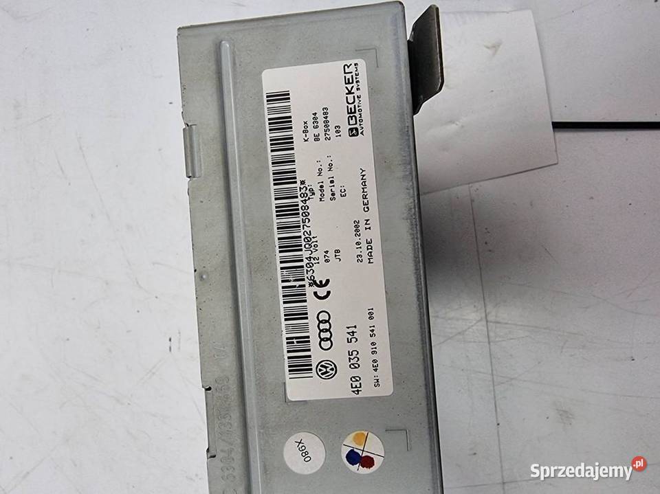 MODUŁ AUDI A8 D3 4E0035541 Lipno