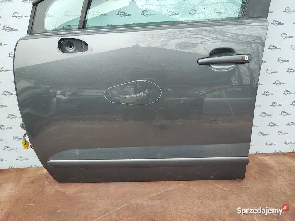 PEUGEOT 5008 I drzwi lewe przód 80 mikronów sprzedam