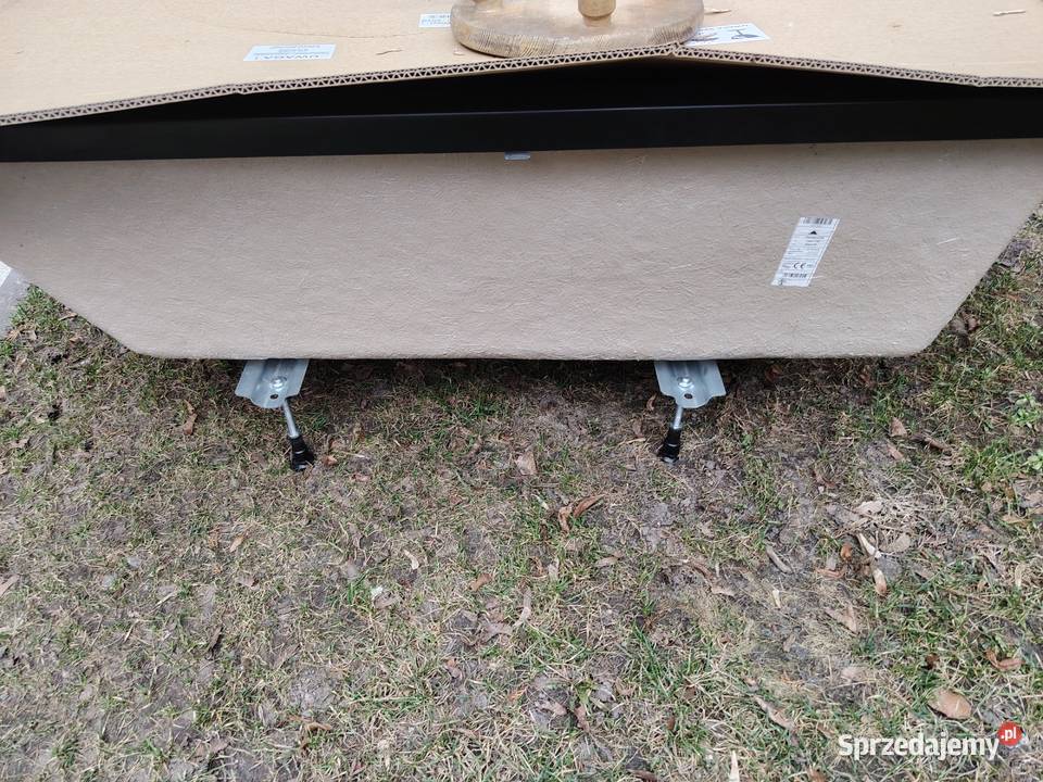 Wanna Sensea czarna 150x70 z obudową Gdańsk