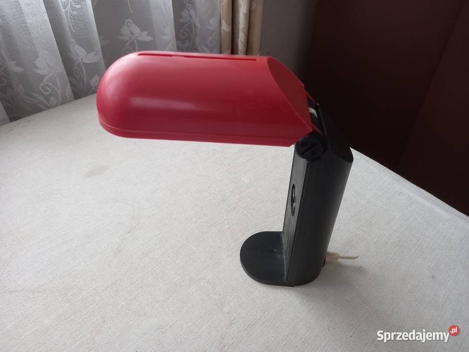 Lampka biurkowa z PRLu Tomaszów Lubelski