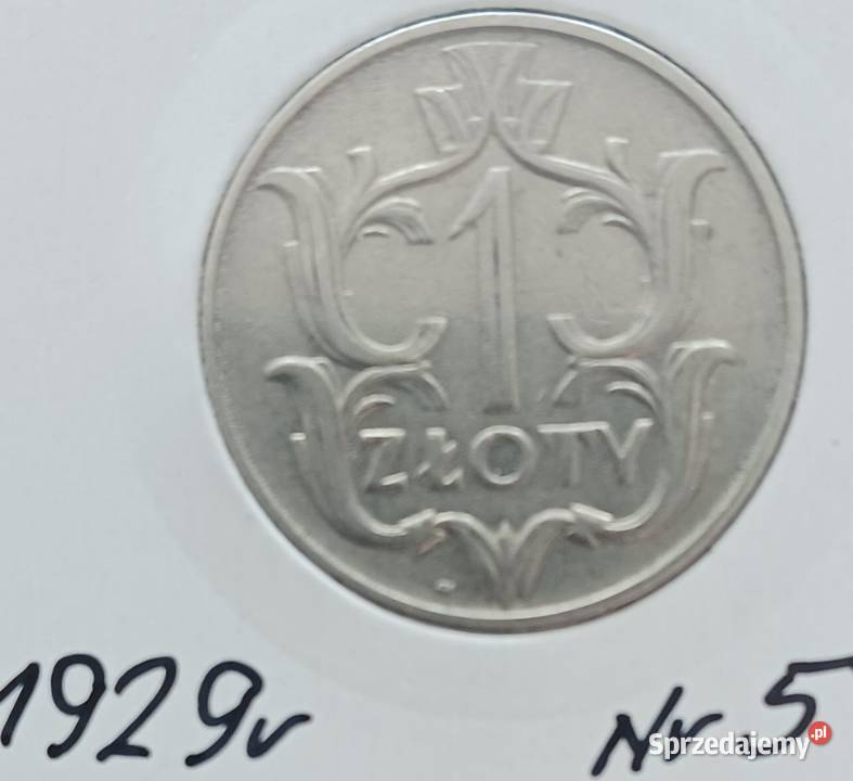 1 Złoty 1929 r 5