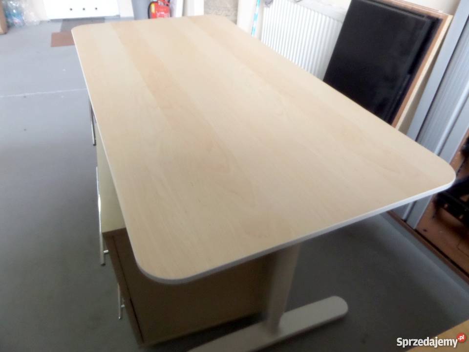 IKEA biurko BEKANT brzoza biała 160x80x76 160cm Warszawa