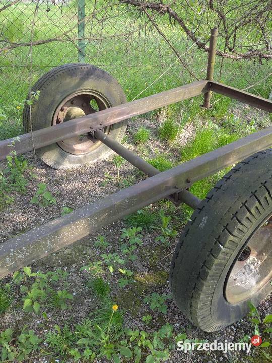 Przyczepa dwuosiowa rama do zabudowy 1km Radzyń Podlaski