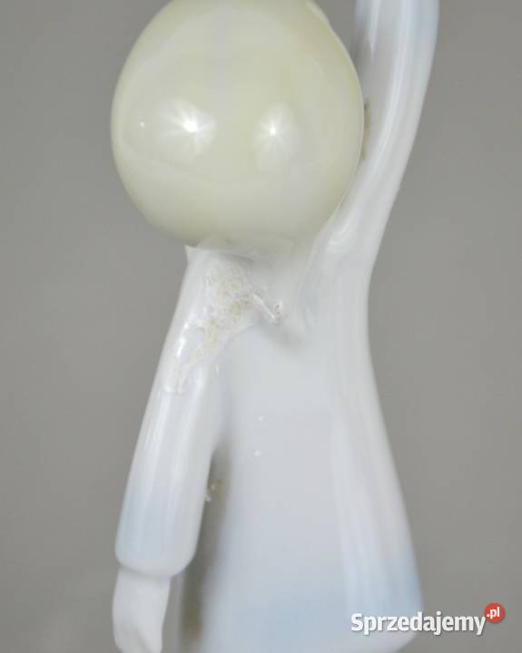 3 figurki art deco Hollohaza Aurl Kldor lata mazowieckie Pomiechówek