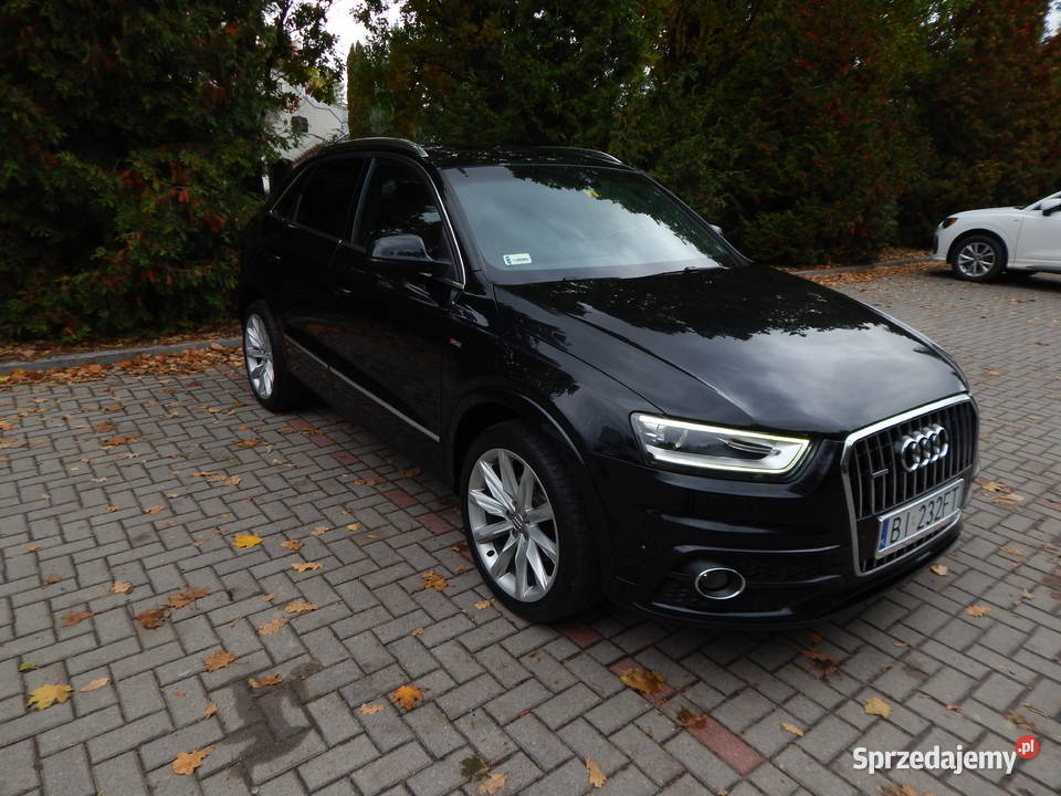 Audi Q3 20 TFSI S LINE QUATTRO 210 STronic MP3 podlaskie Białystok