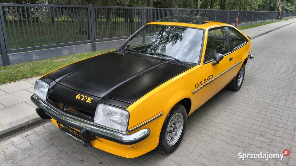 OPEL MANTA B GTE AUTOMAT 115 1979 r to absolutny Manta Zgierz