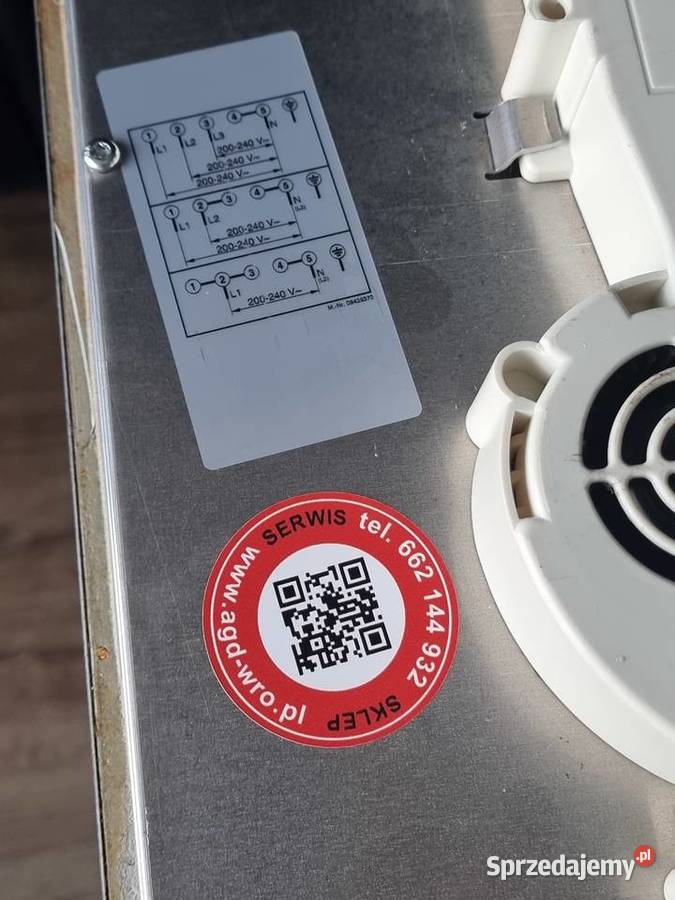 Miele 6117 Płyta indukcyjna 61 4 pola Booster Pozostałe Wrocław sprzedam