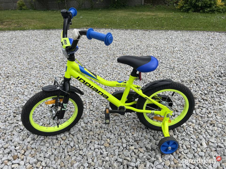 Rowerek dziecięcy Indiana rock kid 14 zielony Brzeg
