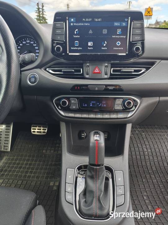 Hyundai i30 NLine 15 TGDI MHEV 160 nieuszkodzony mazowieckie Ząbki
