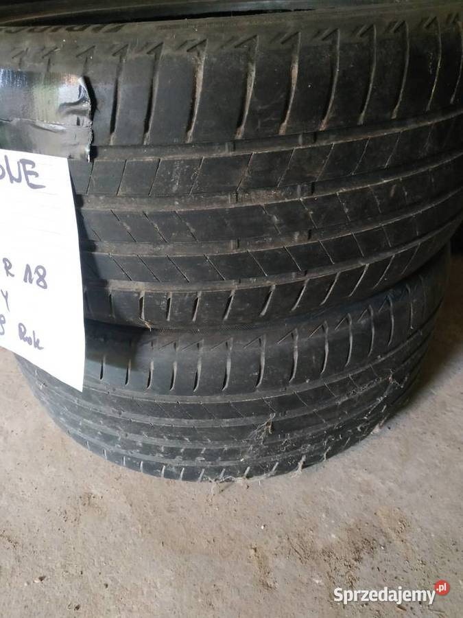 Sprzedam opony letnie 2 sztuki Bridgestone Miechów sprzedam
