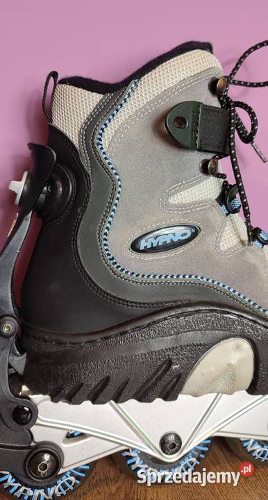Rolki 2 w 1 buty z odpinanymi płozami r 38 24