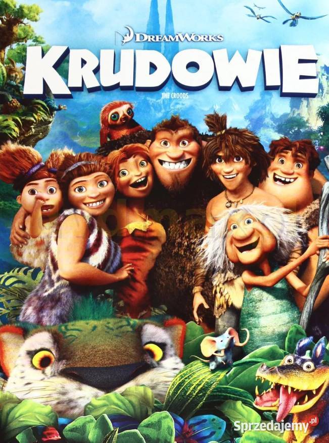 Krudowie Flinstonowie animacja bajka dzieci DVD Częstochowa sprzedam