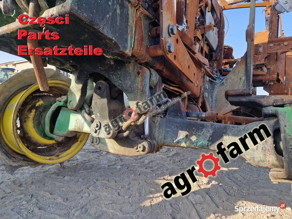 John Deere 6330 części skrzynia biegów silnik Byków