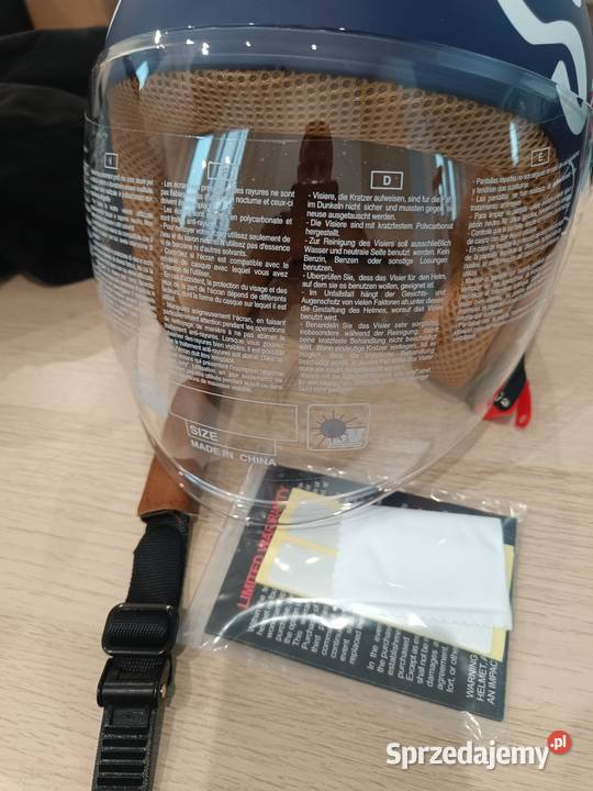 Kask motocyklowy skuter Pruchna