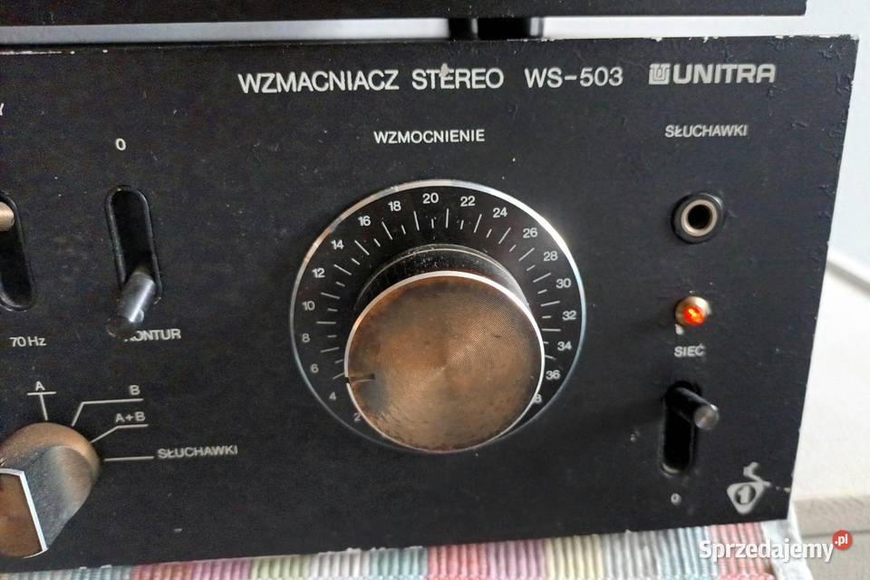 Unitra WS 503 Tuner Ekspert 1640 Sanyo 611 LU Elektronika Tychy