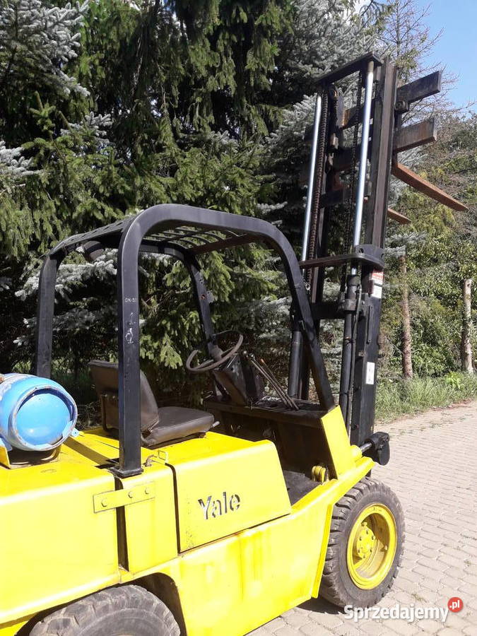 Wózek widłowy Yale na gaz 3 tony Jabłonna Druga
