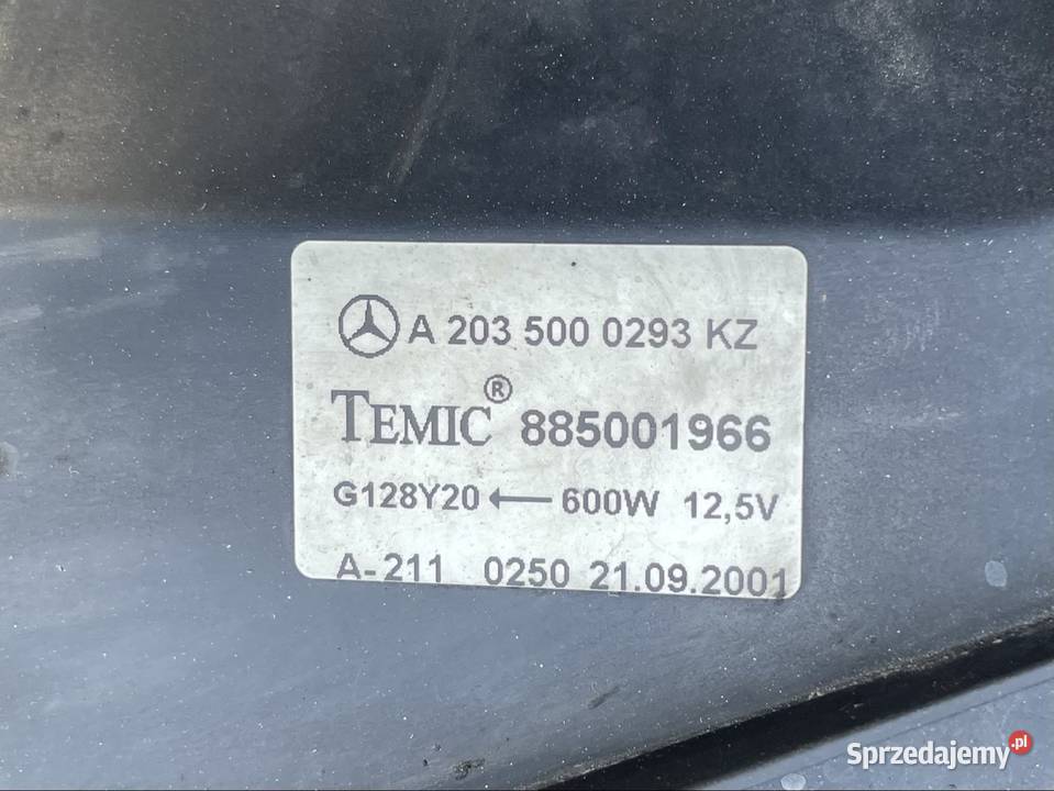 A2035000293 wiatrak wentylator chłodnicy Szczecin