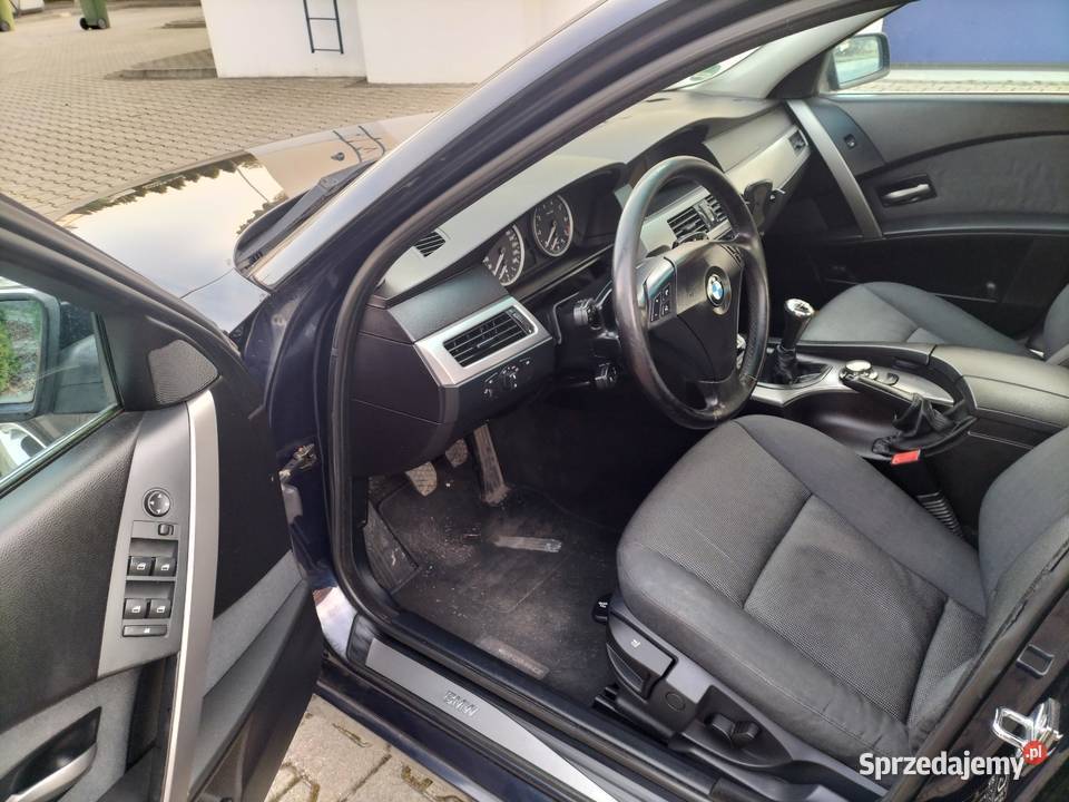 BMW E60 2005r m54b22 170szyberdach ładna wspomaganie kierownicy Gołuchów