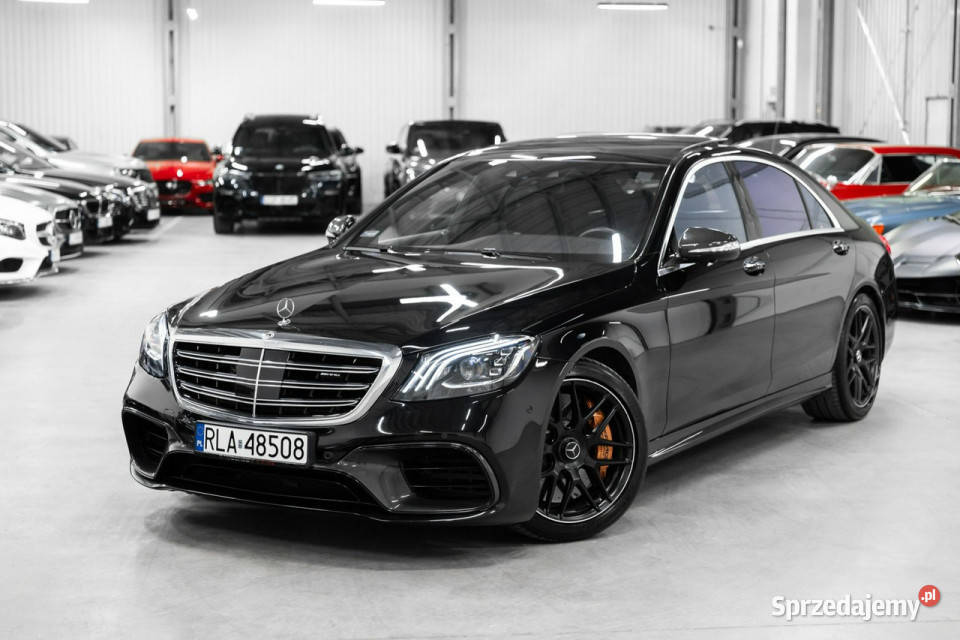 Mercedes S 63 AMG 4Matic Long 612 Burmester małopolskie