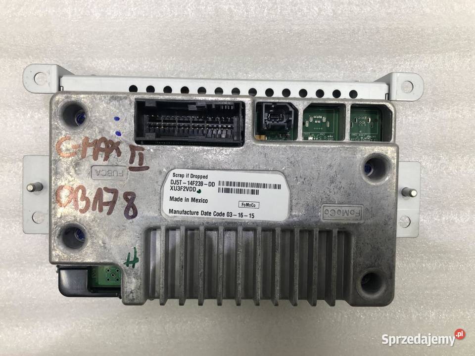 WYŚWIETLACZ EKRAN DJ5T14F239DD FORD C II osobowe Wyposażenie wnętrza