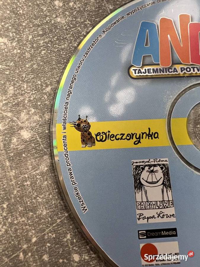 Płyta dzieci Andzia tajemnica potwora z loch Jasło