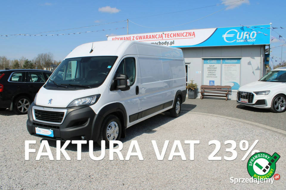 Peugeot Boxer L3H2 VAT1 Gwarancja Salon vat1 ESP Warszawa sprzedam