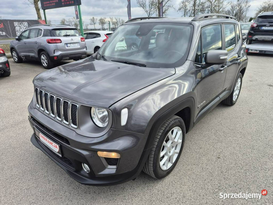 Jeep Renegade 13 16V Turbo 150 Automat aluminiowe felgi Gniewkowo