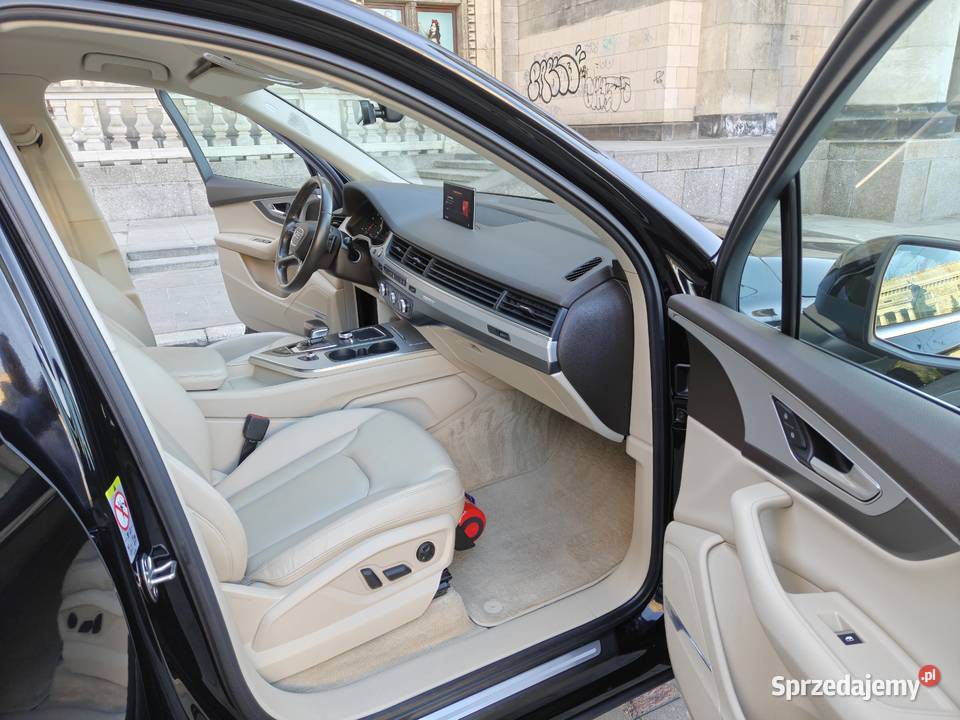 AUDI Q7 45TDI 2019 SALON POLSKA VAT 23 wielofunkcyjna kierownica Warszawa