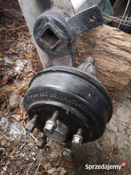 Osie i resory do przyczepki Zelów sprzedam