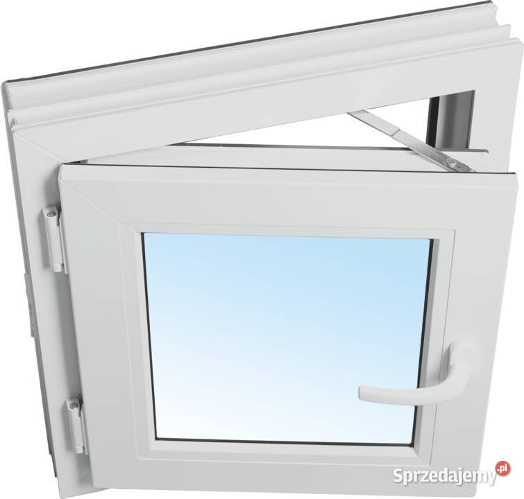 OKNO PCV Szerokość 1465mm x 1435mm Wysokość Łask