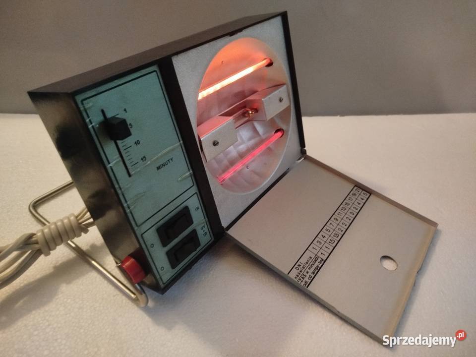 Polska Lampa kwarcowa Polamp PLK 88E PRL łódzkie Zgierz