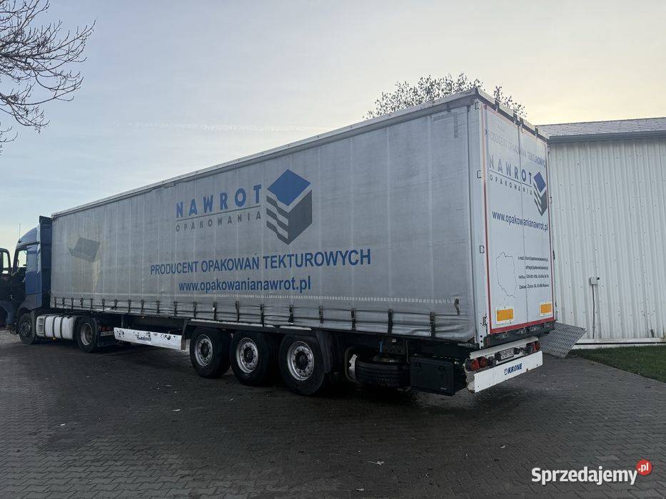 Naczepa Krone standard osie Saf towarowe Sobiesiernie